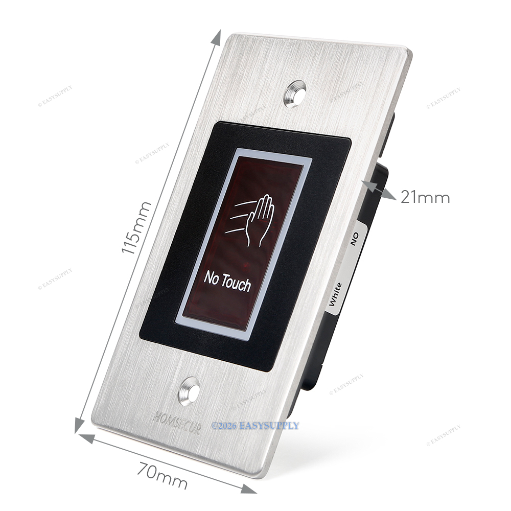 HOMSECUR Weatherproof IP66 APP WIFI PIN Access Control Touch Keypad