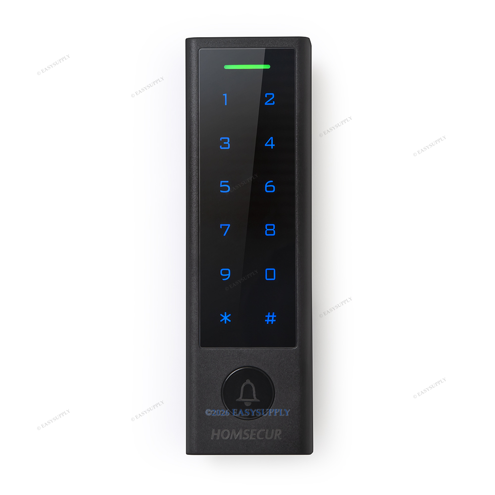 HOMSECUR Weatherproof IP66 APP WIFI PIN Access Control Touch Keypad