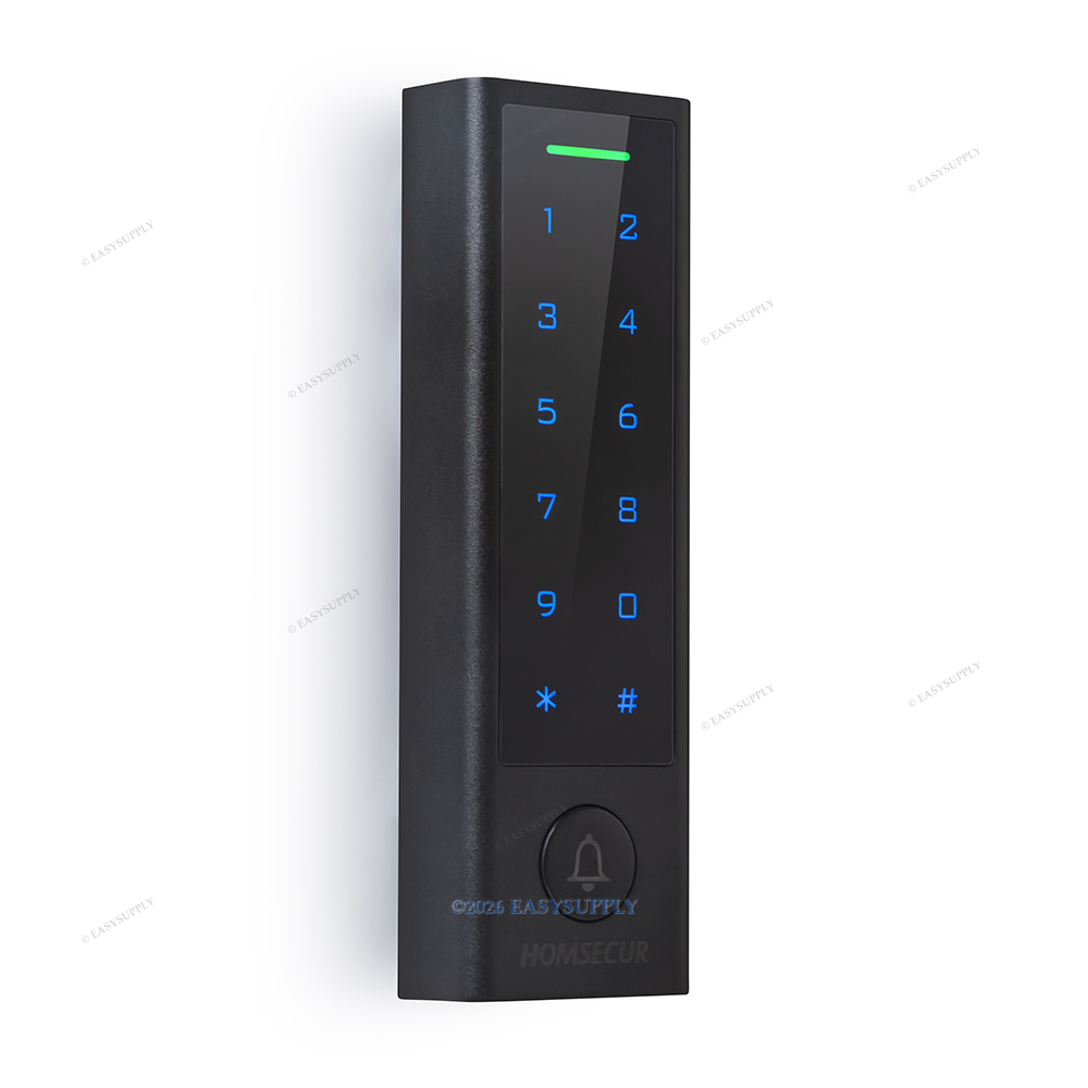 HOMSECUR Weatherproof IP66 APP WIFI PIN Access Control Touch Keypad