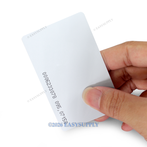 100pcs125K RFID Proximity ID Card 0.8mm For Access Control Time Clock Use