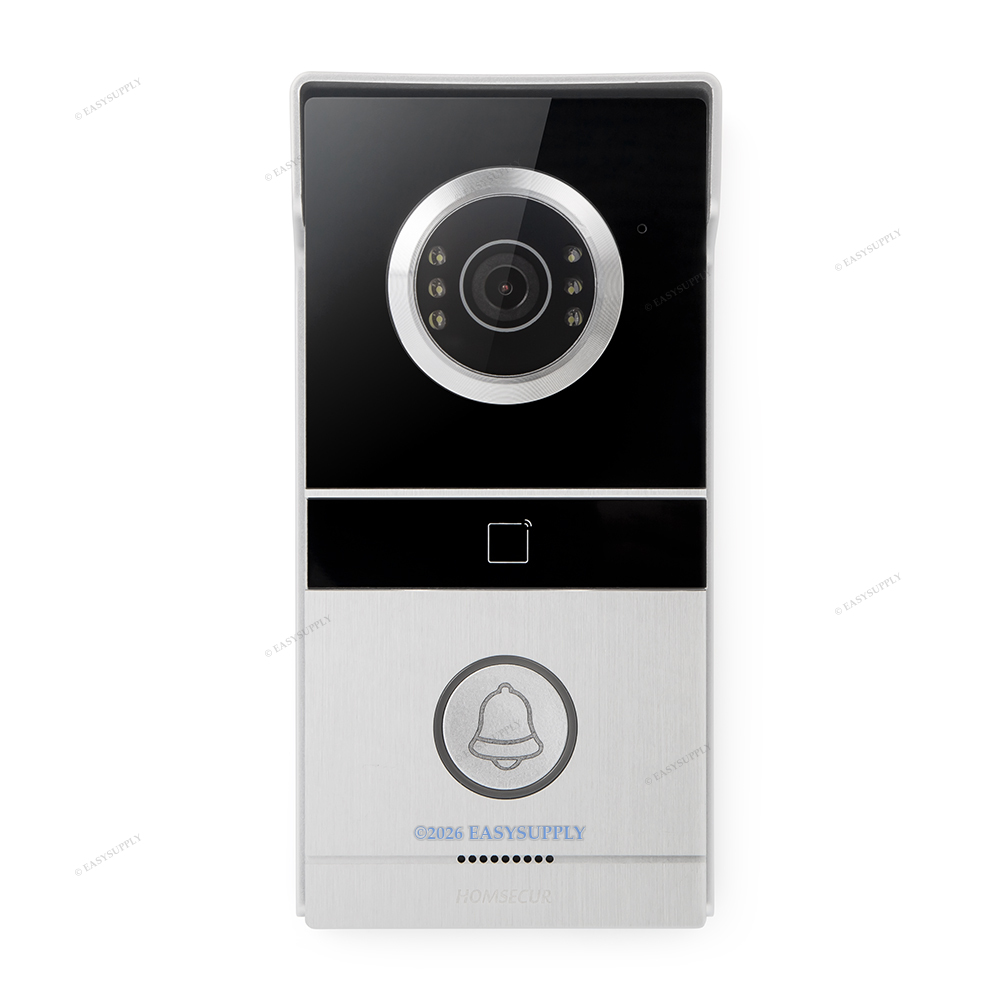 Camera With Monitor Plus Electric Lock Video Intercom System Door Unlock Monitor