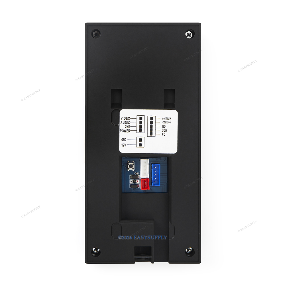 Camera With Monitor Plus Electric Lock Video Intercom System Door Unlock Monitor